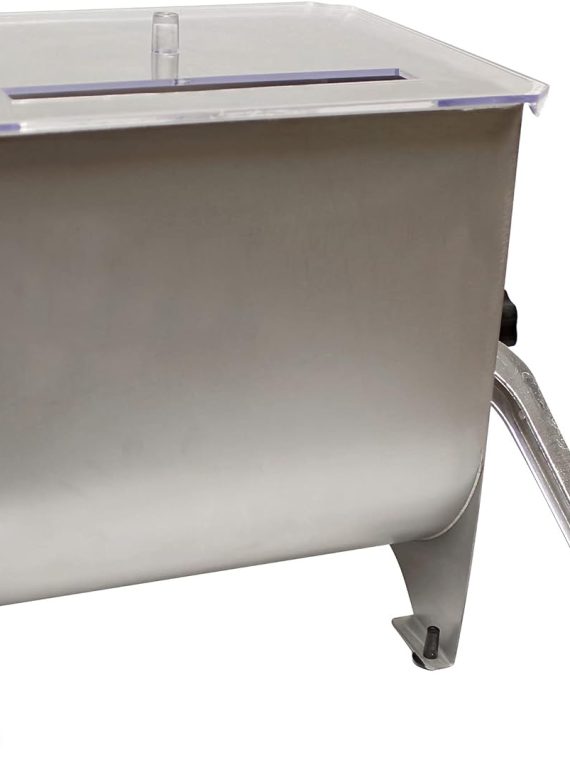 c21b2283bab341c680839cbfd9561bca Manual Meat Mixer – 20 lb Sausage Mixer Machine with Lid, Ideal for Ground Beef Processing