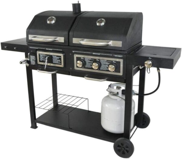 c29fbb23bd334ed98aa7a9d131d7cc21 Dual Fuel Combination Charcoal/Gas Grill