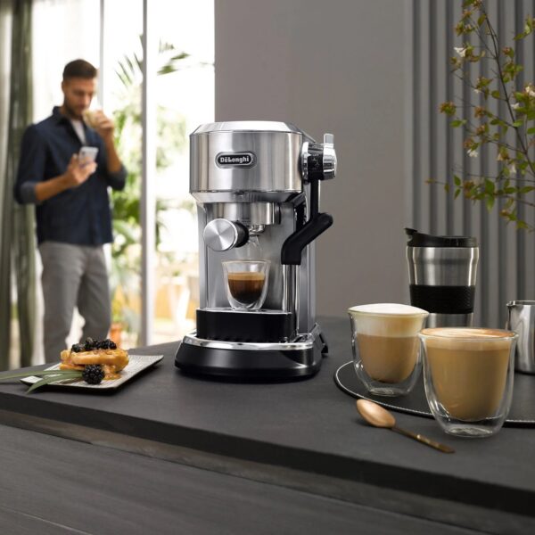 Delonghi New Dedica Maestro Plus Espresso Machine with Automatic Steam Wand