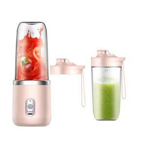 Kokovifyves Clearance Sales Blenders for Shakes and Fruit Juicer USB Rechargeable with 6 Blades Handheld Blenders for Sports Travel and Outdoors
