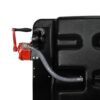 Oil Drain Container 17 Gallon w/Pump Hose Low Profile Car Drainer