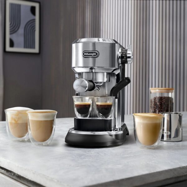 Delonghi New Dedica Maestro Plus Espresso Machine with Automatic Steam Wand