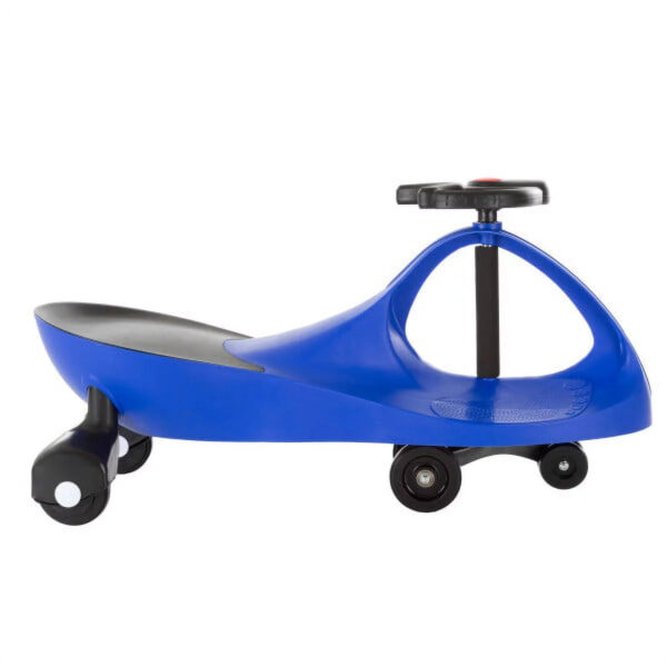 Lil' Rider Outdoor Wiggle Car Ride on Toy for Kids 3 Years and Up (Blue)