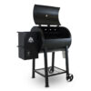Wood Fired Pellet Grill with Flame Broiler, 700 Sq. In. Cooking Space