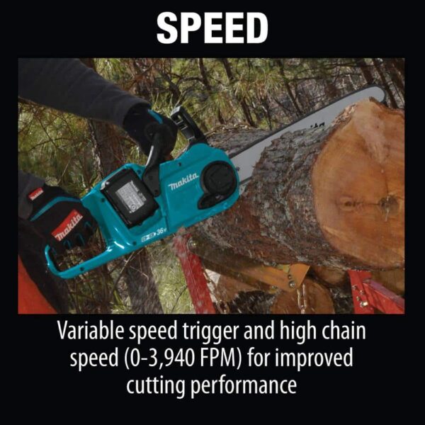 c430aa7d17f54b77bb51ced3db80bfb2 18-Volt X2 (36-Volt) LXT Lithium-Ion Brushless Battery 16 in. Chain Saw Kit with 4 Batteries (5.0 Ah) XCU04PT1