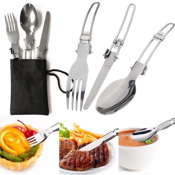 c43c5d53a730489091c6fb1a2c75e195 5PC Picnic Set Outdoor Portable Camping Pot 1-2 People Picnic Barbecue Tableware Pot