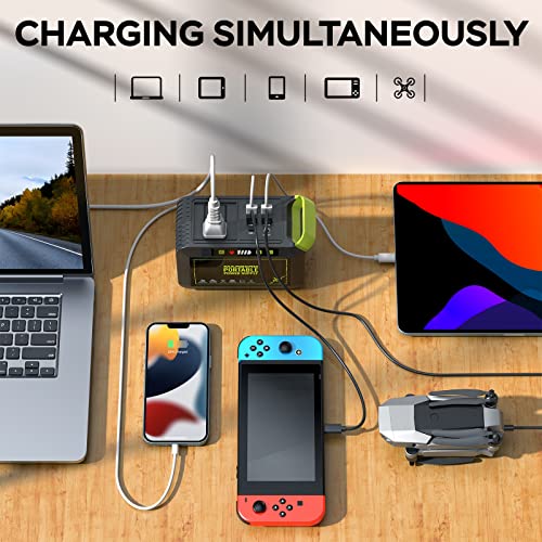 c45d6527022f41148f8890315a604a73 MARBERO 88Wh Portable Power Station 24000mAh Camping Solar Generator Lithium Battery