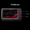 Lowrance Hook Reveal 5" Fish Finder Splitshot With Autotuning Sonar, DownScan Imaging and FishReveal