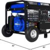 13,000-Watt Dual Fuel Portable Generator - Gas & Propane, Electric Start, Whole Home Backup Power, Transfer Switch Ready, RV & Emergency Ready