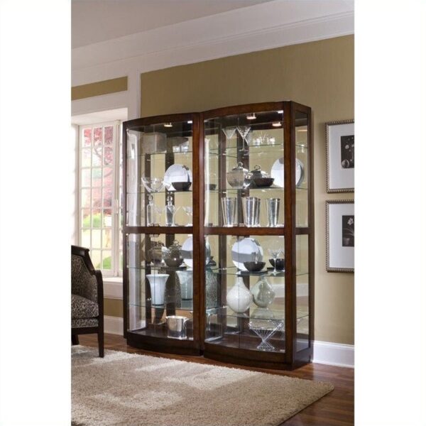 c49d74d1265e4e2c8f55eafe9f6d72f0 Pulaski Pacific Heights Curio Cabinet