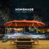 Double Sided Patio Umbrellas - 15ft Solar Lights LED Lighted Outdoor Extra Large Market Table Umbrella with Base Included, Oversized Umbrella for Deck, Pool, Backyard (Beige)