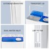 Auertech Portable Washing Machine, 28lbs Twin Tub Washer Mini Compact Laundry Machine
