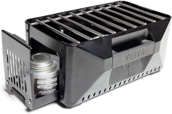 VESTA Self-Powered Camping Indoor/Outdoor Heater & Stove (Compact, Off-Grid, Emergency)