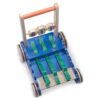 Deluxe Chomp and Clack Alligator Wooden Push Toy and Activity Walker