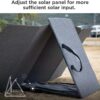 EcoFlow 160W Portable Solar Panel for Power Station, Foldable Solar Charger with Adjustable Kickstand, Waterproof IP67 for Outdoor Camping,RV,off Grid System