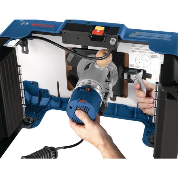 Bosch 26 in. x 16.5 in. Laminated MDF Top Portable Jobsite Router Table with 2-1/2 in. Vacuum Hose Port RA1141