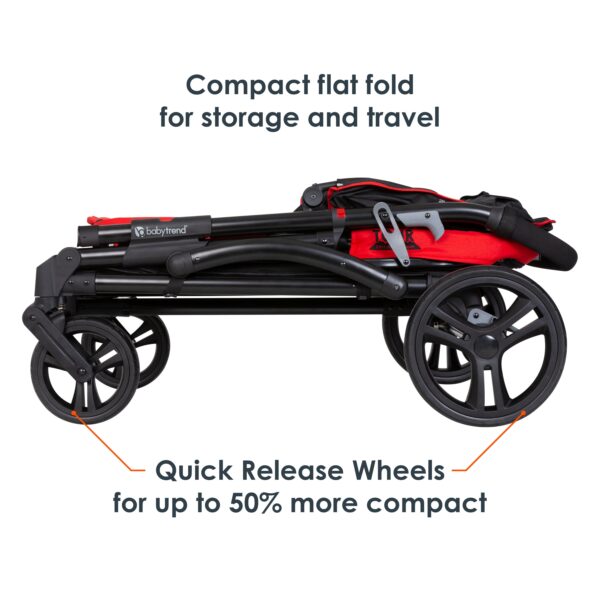 Baby Trend Tour 2-in-1 Stroller Wagon - Mars Red - Red