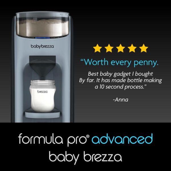 c660348208fd4aa0ac9a00a819be2fbd New and Improved Formula Pro Advanced Formula Dispenser Machine - Automatically Mix a Warm Formula Bottle Instantly - Easily Make Bottle with Automatic Powder Blending, Slate