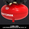 6 Gallon Pancake Air Compressor, Oil-Free, 150 PSI, Portable with Accessory Kit