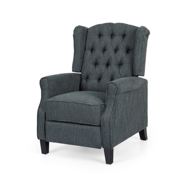 c67c2ad4ab99414b80f1235a145e2173 Breyon Contemporary Tufted Fabric Push Back Recliner