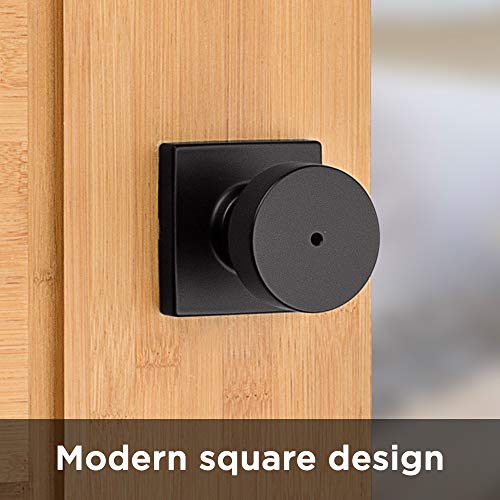 c6e82f55d5cc4f479285036db0466b3f Kwikset Pismo Privacy Locking Door Knob, Interior Handle with Keyless Lock