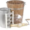 6 qt Country Ice Cream Maker – Classic Wooden Tub – Hand Crank