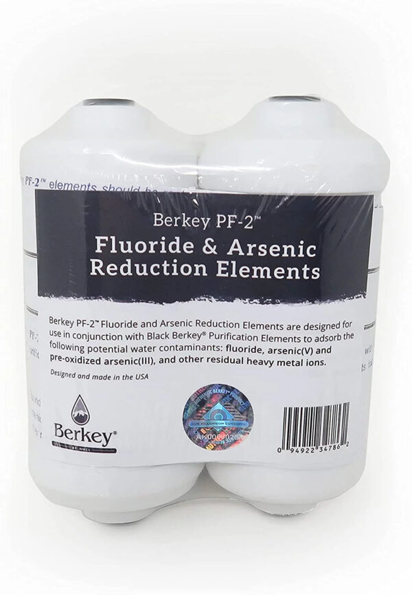 Royal Berkey Gravity-Fed Water Filter with 2 Black Berkey Elements and 2 PF-2 Fluoride and Arsenic Reduction Elements