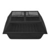 Hampton Bay 24′′ Steel Fire Pit Insert Set with Mesh Cover, 3-Piece Replacement Kit