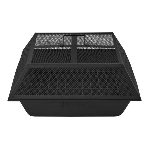 c7f64d10f1564d30992b81144826a928 Hampton Bay 24′′ Steel Fire Pit Insert Set with Mesh Cover, 3-Piece Replacement Kit