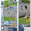 Bestway Oval Above Ground Pool Set (10' x 6'7" x 33")| Includes Filter Pump & ChemConnect Dispenser