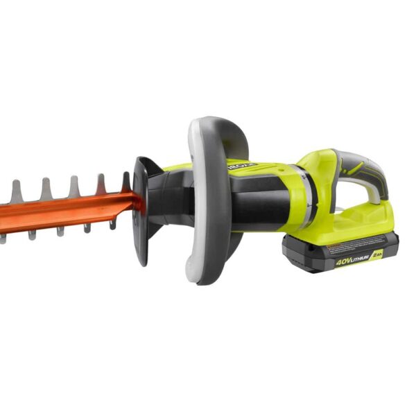 40V 24 in. Cordless Battery Hedge Trimmer with 2.0 Ah Battery and Charger RY40620