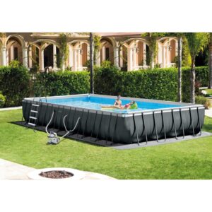 32' x 16' x 52" Rectangular Ultra XTR Frame Swimming Pool w/ Pump