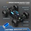 Remote Control Car for Kids Adults 60KM/H 4x4 Power 1:18 Scale Brushless Motor, Hobby Electric Monster RC Truck All Terrain off Road 2 Batteries Outdoor Play
