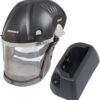 AIR/PRO Respirator and Face Shield Protection, Black, 230V