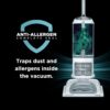 Rotator Pet Pro Lift-Away ADV Upright Vacuum with HEPA Filter, DuoClean PowerFins HairPro and Odor Neutralizer Technology, Pet Hair Pickup, For Carpets & Hardfloors, Dark Grey, LA555