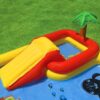Dinoland Kiddie Inflatable Pool & Inflatable Ocean Backyard Kiddie Pool