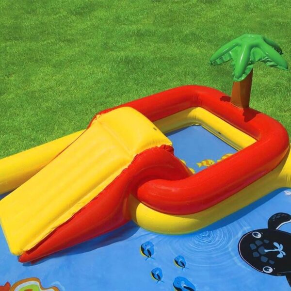 c9f37e22504f4fb5aa84cc81df746e25 Dinoland Kiddie Inflatable Pool & Inflatable Ocean Backyard Kiddie Pool