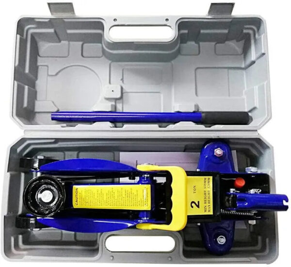 ca740fcf5ed44931b4df8deac431e089 2T Floor Jack Car Trolley Jack Hydraulic Jack Quick Lift Jack with 2pcs Axle Stands 3 Ton