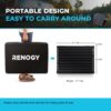 Renogy 100 Watt 12 Volt Monocrystalline Foldable 2Pcs 50W Solar Panel Suitcase with 20A Waterproof Controller