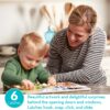 Melissa & Doug Latches Wooden Activity Board - FSC Certified Materials