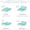 Best Choice Products Ergonomic Twin XL Size Adjustable Bed Frame, Electric Base w/Wireless Remote Control, Nightlight, Massager, 2 USB Ports