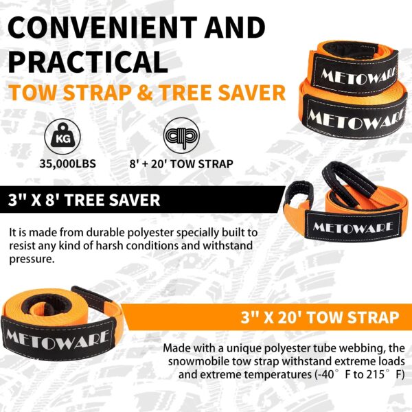 cbc60d8014bb44c3872356489a7fbf69 METOWARE Offroad Recovery Kit