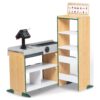 Melissa & Doug Freestanding Wooden Fresh Mart Grocery Store - FSC Certified