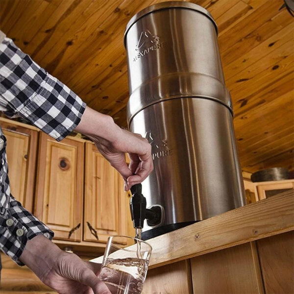 Alexapure Pro Stainless Steel Water Filter Purification Filtration Purify System