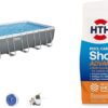 Bestway Oval Above Ground Pool Set (10' x 6'7" x 33")| Includes Filter Pump & ChemConnect Dispenser