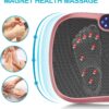 Vibration Plate Fitness Platform Exercise Machine Vibrating Lymphatic Drainage Shaking Full Body Shaker Workout Vibrate Stand Shake Board Sport Gym for Weight Loss Fat Burner for Women Men