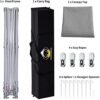 Canopy Tent 10x10 One Push Pop up Canopy Easy Up Canopy Bonus Carry Bag