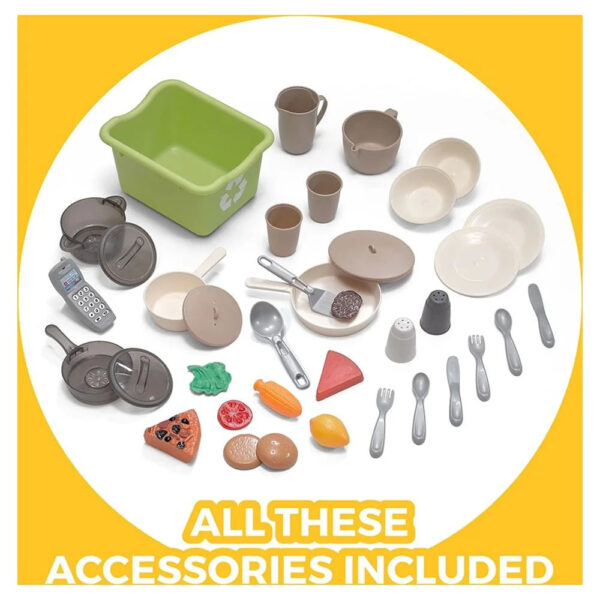 Step2 Lifestyle Dream Kitchen Toddler Plastic Kitchen Playset