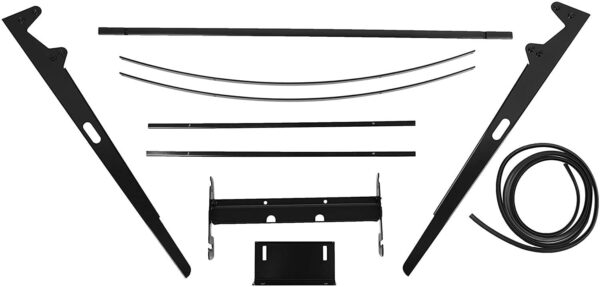 cdcbd532f89148f7a56dc0d38d8af631 Tractor Canopy Orange Compatible with All ROPS 48 X 52 Equipped Tractors with a 2 x 2 or 2 x 3 ROPS (Will Add About 4 to The Height of The Tractor) Tractor Sun Canopy Sunshade