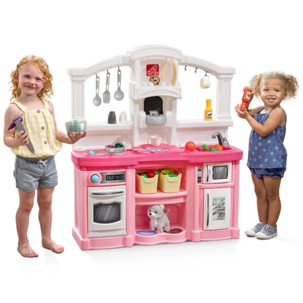 Step2 Fun with Friends Pink Toddler Kitchen Play Set